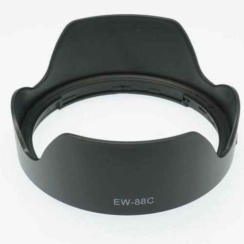 适用佳能EW-88C遮光罩 24-70II 5D3 5DIII 6D 82mm二代镜头可反扣