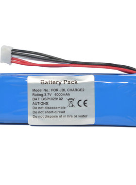 适用 FOR JBL charge2 P763092 蓝牙音箱电池 3.7V   可充电电池