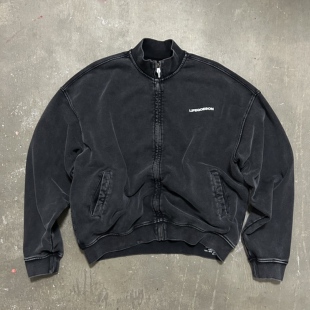 25AW Jacket Zip Sweater 拉链蜡染立领卫衣夹克 LIFEGOESON