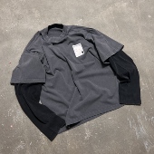 Wash Dirty Mock 洗水做旧假两件体恤 LIFEGOESON Shirt 26ss