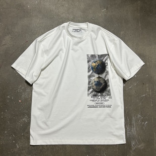 LIFEGOESON 25AW Earth-Themed Graphic T-Shirt “干枯地球”TEE