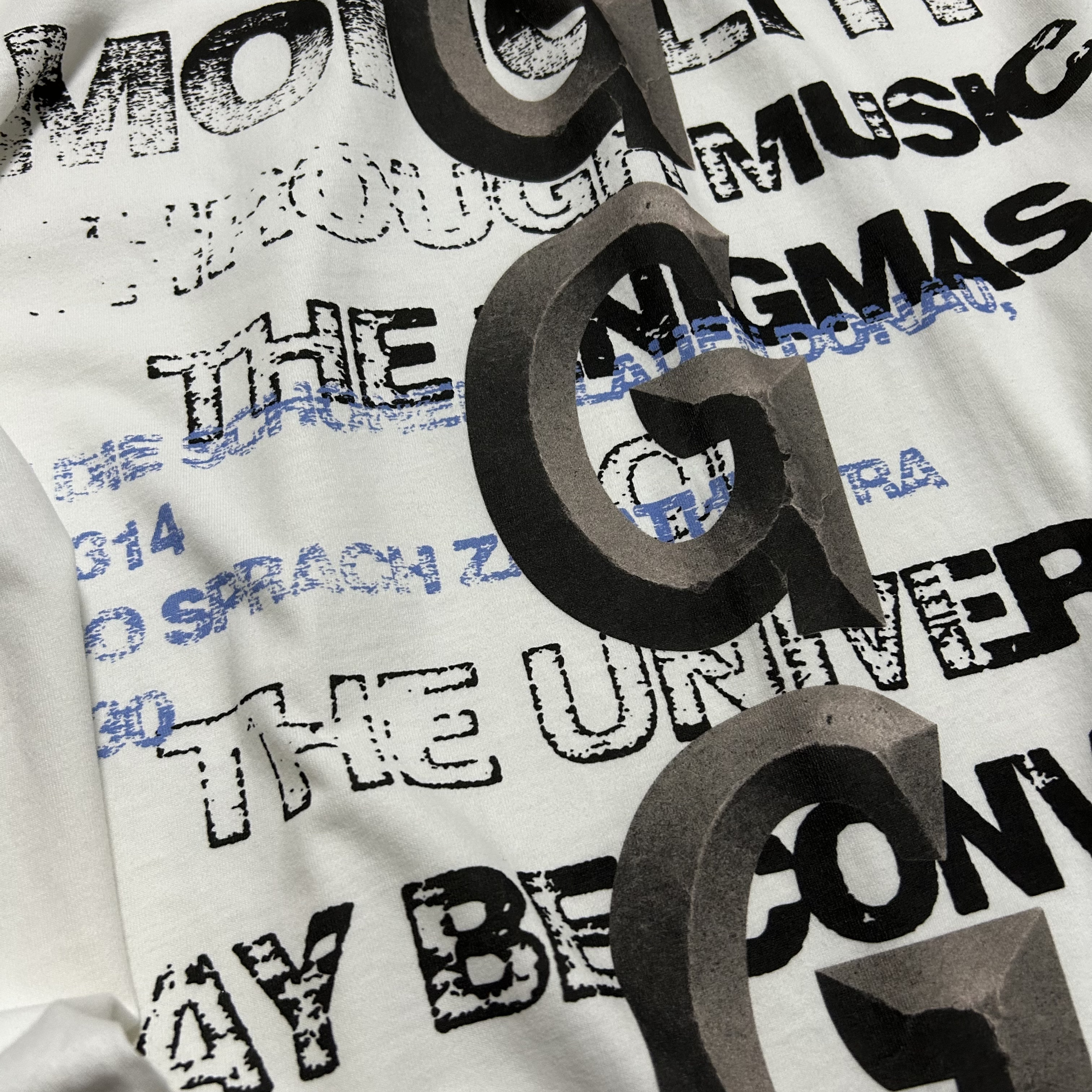 数码印花长袖体恤反领设计