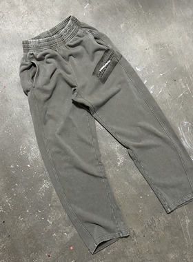 LIFEGOESON - 25AW Batik Washed Trousers 蜡染洗水长卫裤