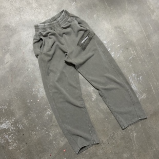 LIFEGOESON - 25AW Batik Washed Trousers 蜡染洗水长卫裤