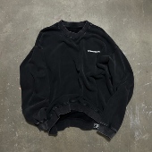 25AW Washed Sweatshirt LIFEGOESON Boxy 洗水短宽圆领卫衣