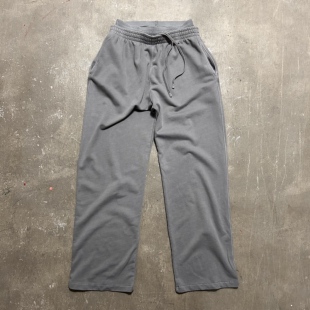 26$$ 双腰洗水卫裤 double waistband 浅灰 layer LIFEGOESON