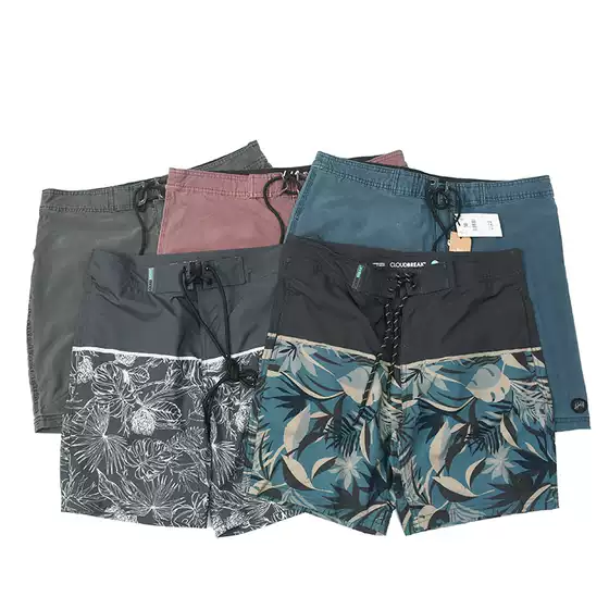 Surfing Beach Summer Comfortable Casual Sports Shorts Multi-Color Fitness Basic Four-Way Stretch Mid-Length Shorts Trendy