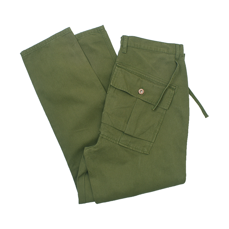 日式复古做旧水洗工装裤