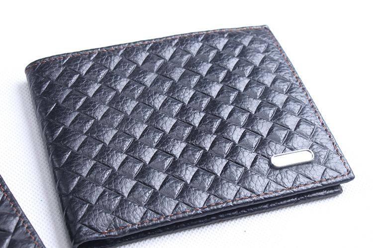 做旧格子纹钱包卡包手抓包