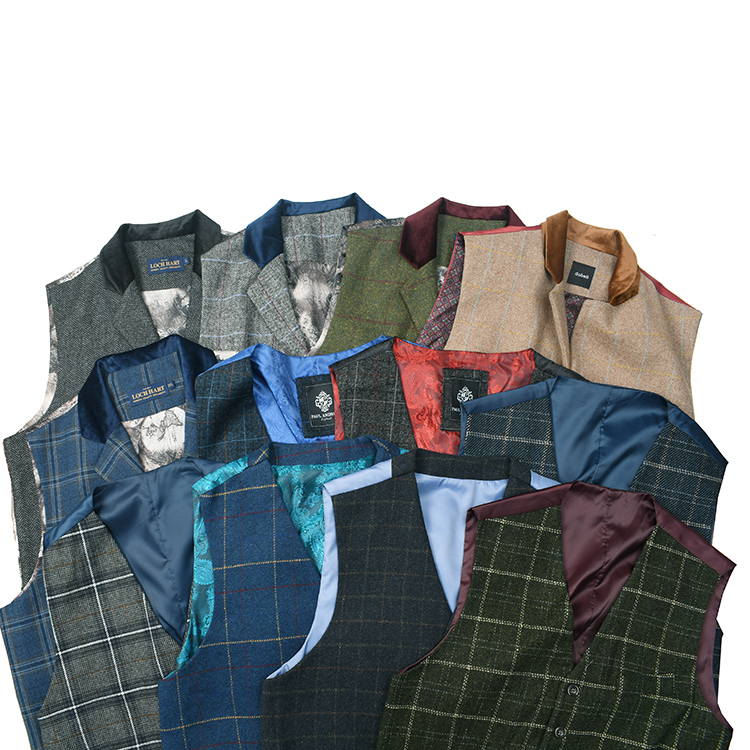 美式复古咔叽磨毛古着马甲