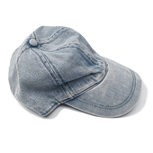 弯檐防晒帽男女棒球帽遮阳帽024 美式 软顶 复古做旧水洗牛仔帽个性