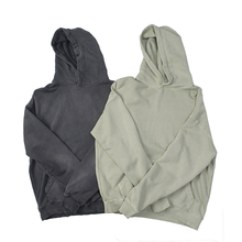 重工水洗 日式复古高克重毛圈甩帽卫衣 日常休闲宽松厚套头衫0812