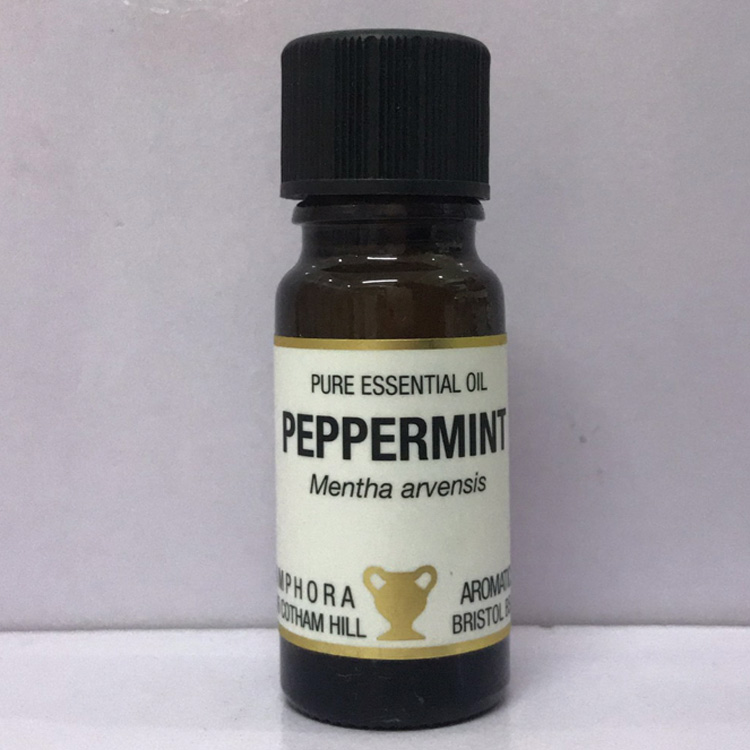 英国代购AA网薄荷单方精油英国原版无中文清爽精神香薰芳疗天然按