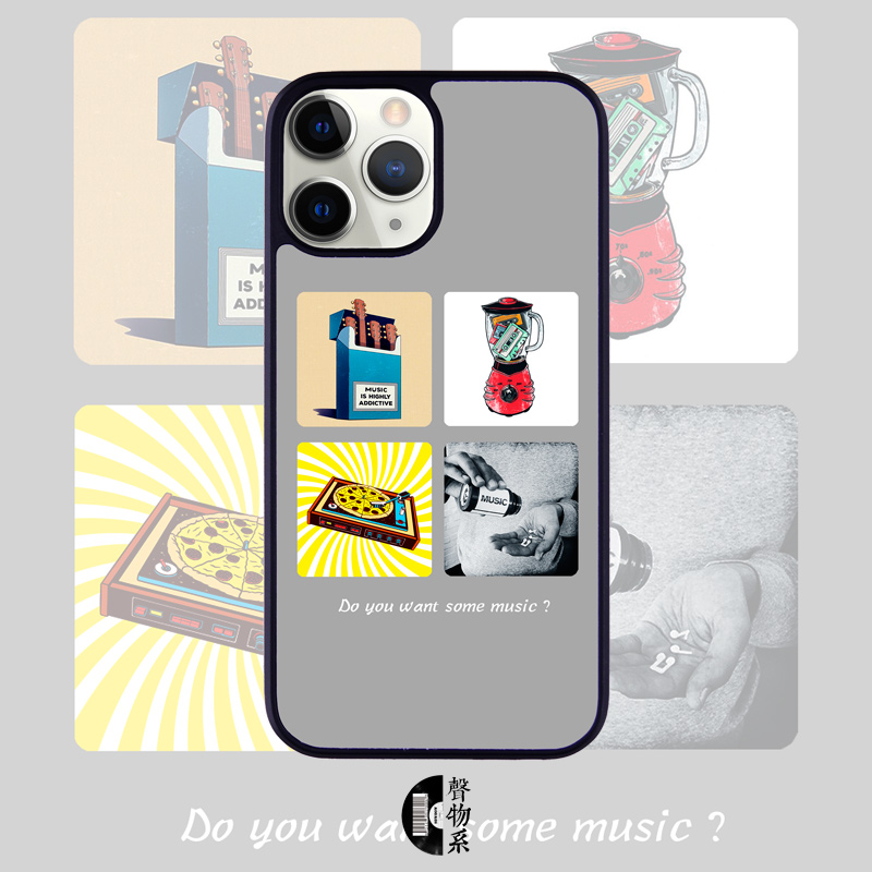 全包tpu原创手机壳苹果摇滚乐16