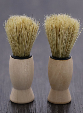 美发刮胡子刷剃须泡沫扫胡刷子毛清洁小胡刷理发店专用