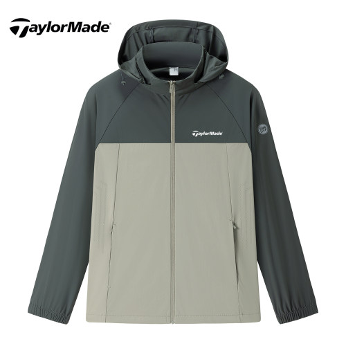 TaylorMade泰勒梅高尔夫服装新款防晒衣男防水防风女运动golf雨衣