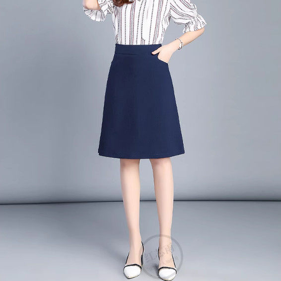 736服装  A字显瘦职业裙上班裙半身裙短裙女装裙裁剪纸样