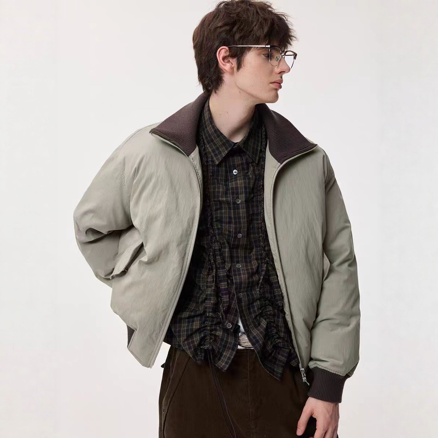 视频500短款棒球服螺纹领纸样男装青少年羽绒外套裁剪羽绒服纸样,个性定制/设计服务/DIY,休闲西装加工定制,淘宝优惠券,粉丝福利购,淘宝优惠卷