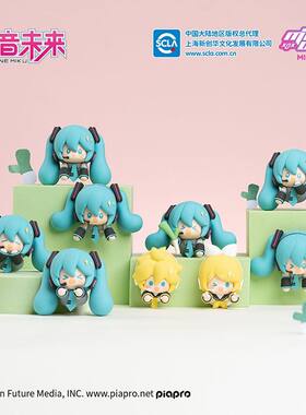 minidoll迷你多初音未来盲盒指尖玩偶磁力贴盲盒软胶冰箱贴盲盒