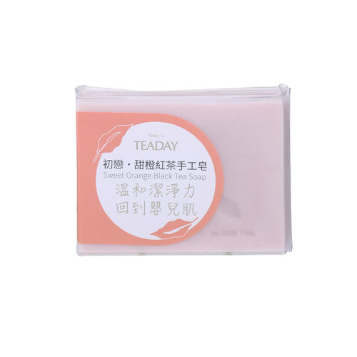 台湾宜龙eilong甜橙红茶手工皂延缓肌肤老化深层清洁保湿零添加