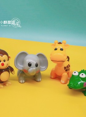 Tolo玩具宝宝仿真卡通塑料玩偶关节可动森林农场动物恐龙过家家