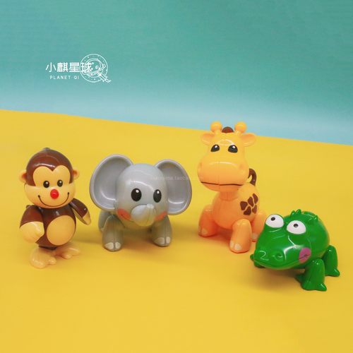 tolo首友小动物玩偶塑料关节可动