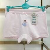 高巴鼠大中小儿童内裤 女纯棉平角3A抗菌舒适透气中高腰少女学生裤