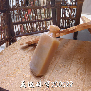 和田玉糖玉鼻烟壶素瓶文玩实用手件摆饰玉石器皿代你刻字万超珠宝