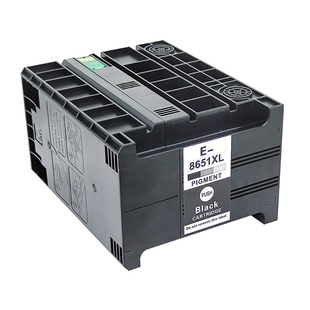 M5693 M5193 打印机墨盒T8651XL黑色墨盒 M5690 兼容爱普生EPSON