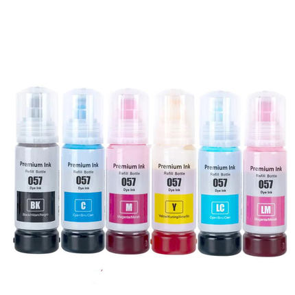 适用爱普生Epson T09D 057墨水L8050 L18050墨仓打印机6色墨水