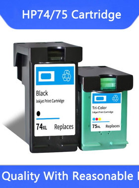 适用HP74 75墨盒PhotoSmart C5550 C5580 D5300 D5345 打印机