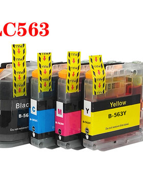 适用兄弟LC563墨盒MFC-J2310 J2510 J3520 J3720打印机墨盒墨水