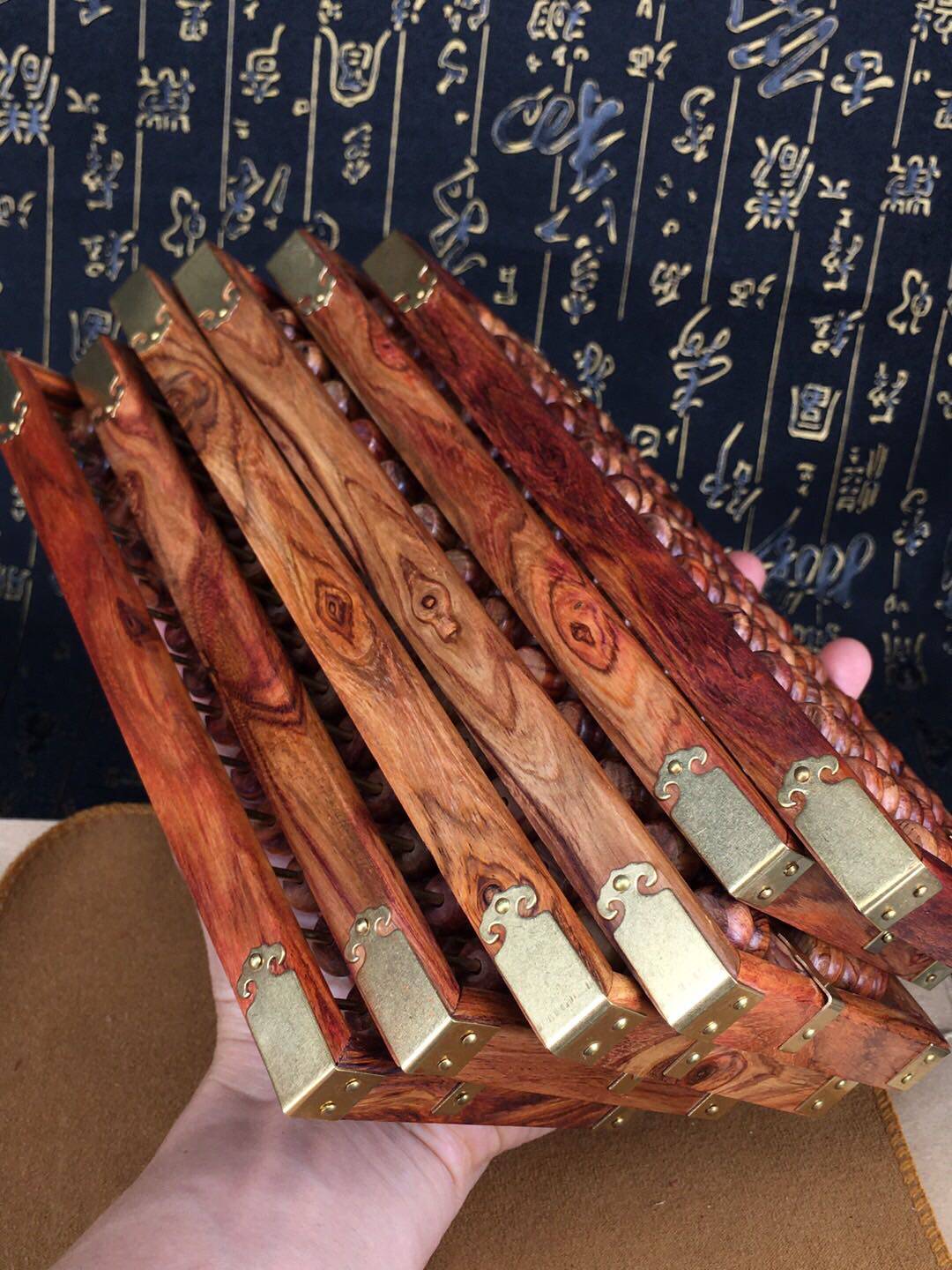 0cm佛珠鬼脸对鬼眼男士x纹海黄手串工艺品饰品