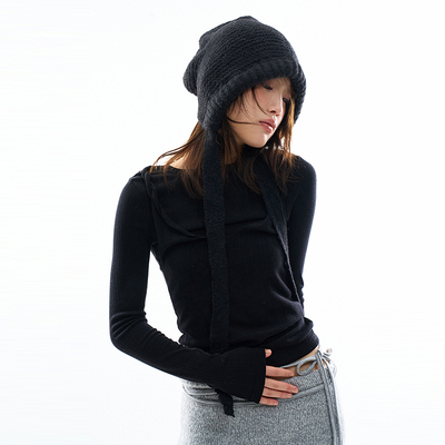 Raucohouse韩代长袖修身T恤