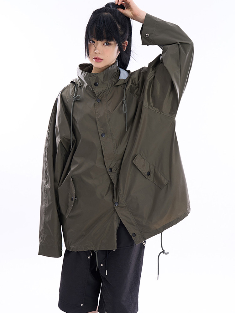 Raucohouse韩代连帽夹克外套