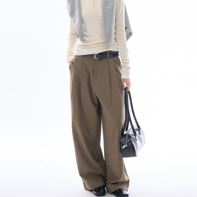 Raucohouse韩代宽松休闲长裤