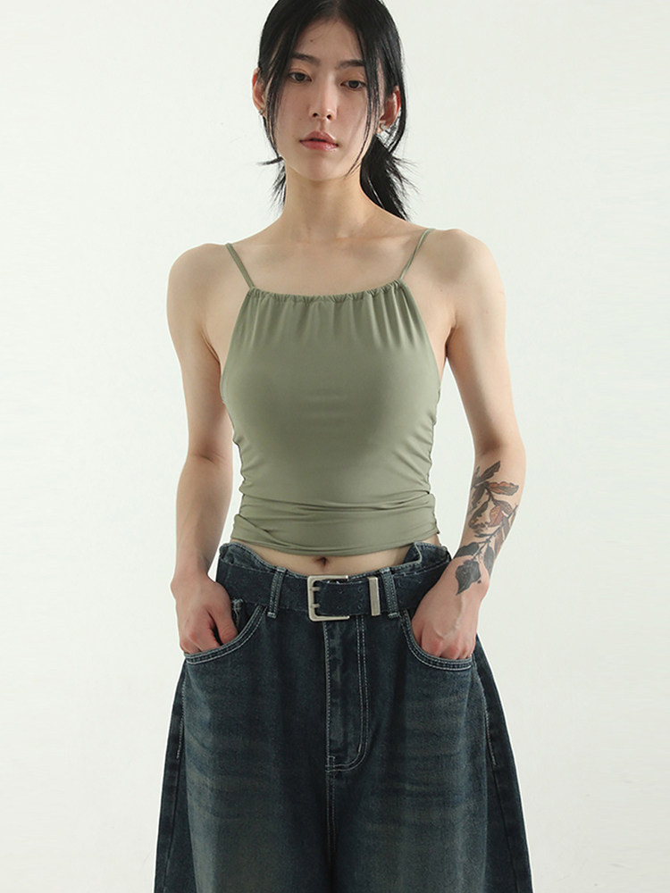韩国代购23F/W wide denim belt 宽幅牛仔腰带复古休闲百搭都市