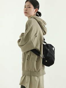 韩国代购 fabric cylinder 2way bag 两用手提包单肩包斜挎休闲