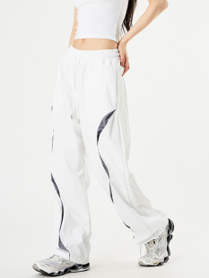 西村力同款韩代Raucohouse Twist mesh banding pants (UNISEX)裤