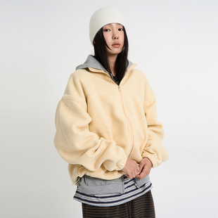 毛绒长袖 韩代Raucohouse jumper fleece 宽松外套百搭休闲 Breno
