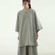 oversize tee section 韩国代购 cotton half unisex 棉质宽松T恤