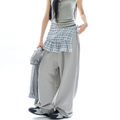 Raucohouse wrap Chica 韩国代购 frill check skirt 格子短裙