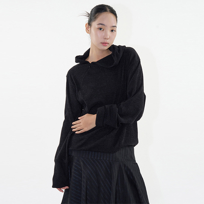韩代Raucohouse长袖连帽针织衫