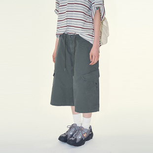 cargo snap bermuda pants 国内现货Raucohouse 半腿裤 Civita