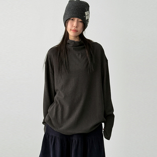 pola 套指高领长袖 unisex tee box warmer hand 25F 韩国代购