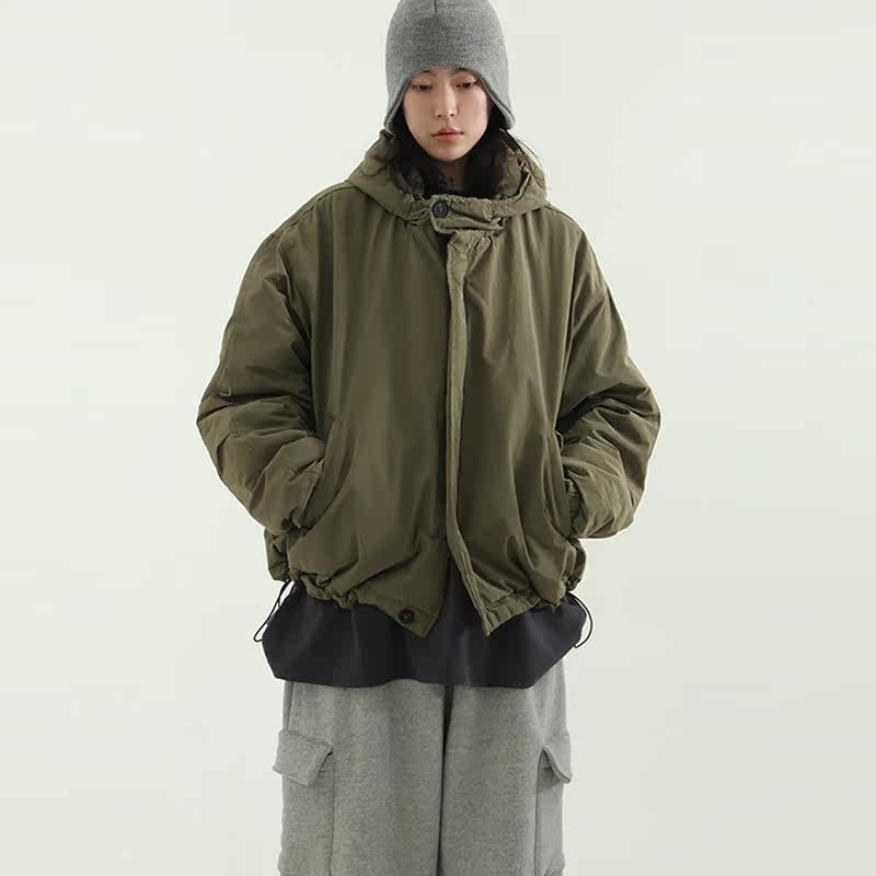 国内现货!quilting safari short jumper (unisex) 复古夹棉外套