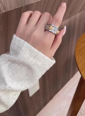 13DEMARZO饼干小熊珐琅戒指