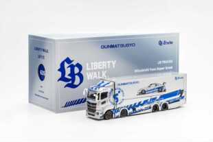 LBWK东京改装 Gunmatsusyo Walk 展限定拖车Liberty GCD
