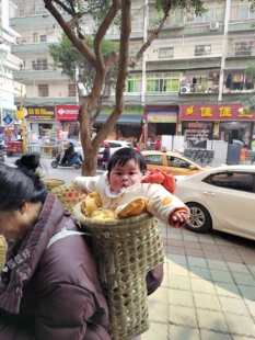 背篓竹编纯手工背娃儿小孩宝宝背篼背宝宝大背篓大背筐大人背篼