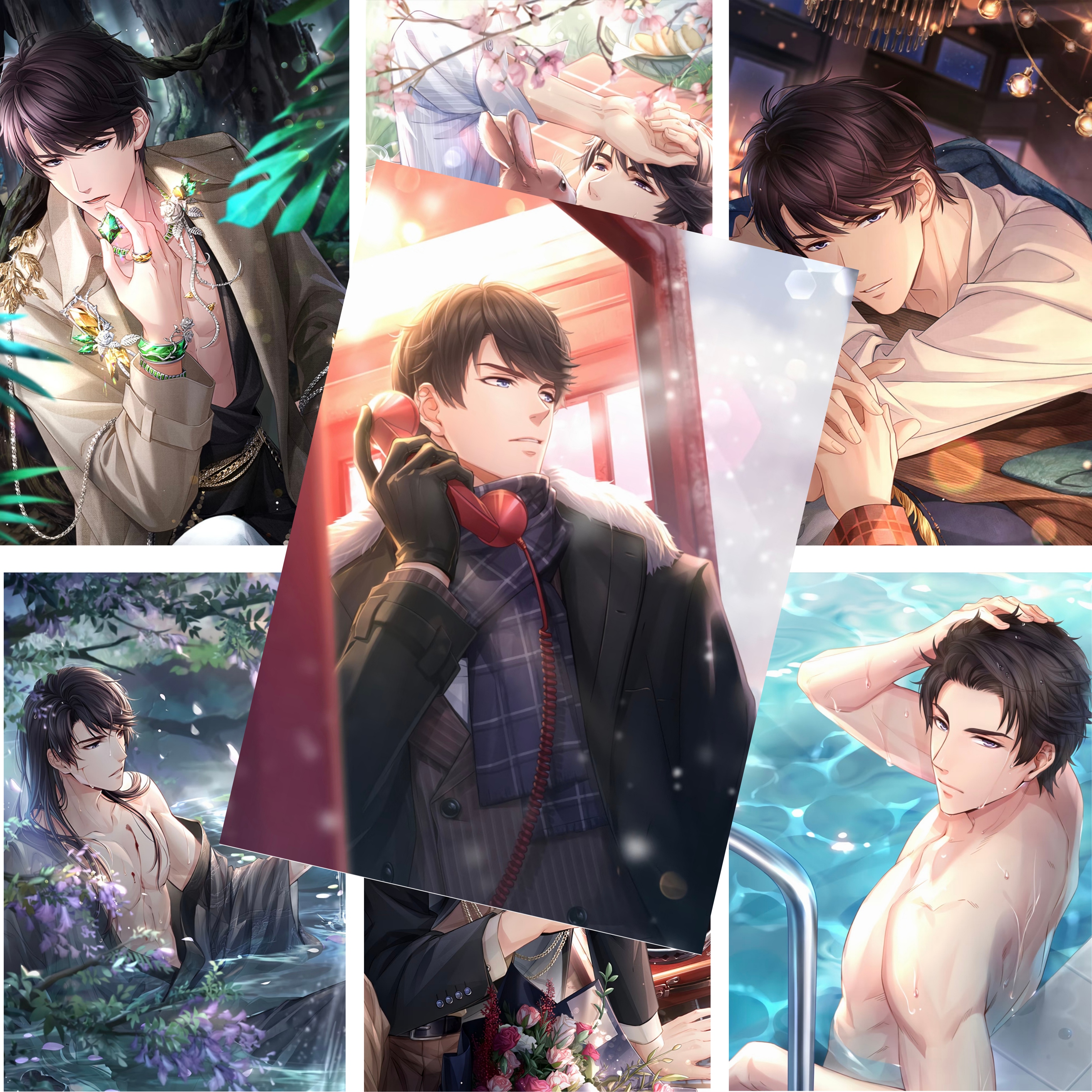 李泽言海报墙贴动漫同人周边卧室房间墙面写真集拍照布置背景壁纸